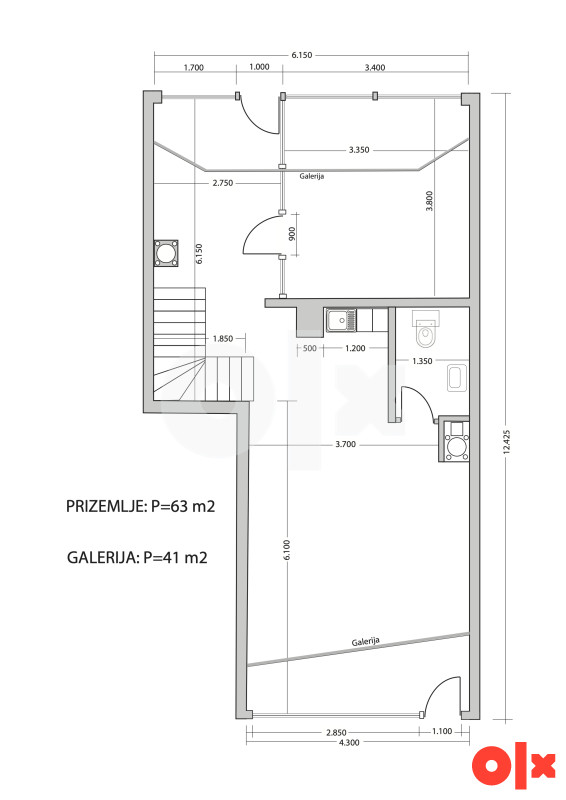 Poslovni prostor Stup Ilidža 103m2 7