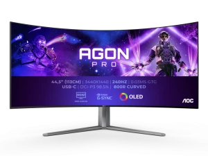 AOC Zakrivljeni OLED Monitor AG456UCZD AGON PRO 44.5" 3440x1440 2