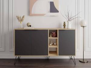 Komoda Clara sonomo-antracit