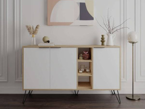 Komoda Clara sonomo-bijela