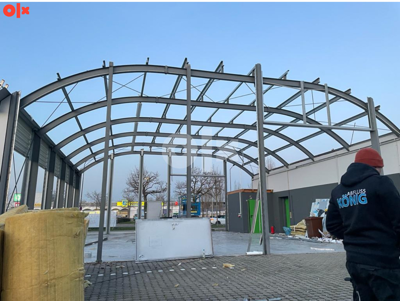 Metalna Montažna konstrukcija Hala 20x12