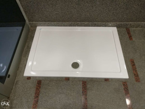 A89703 Tuš kada UNO 90X90 od livenog mermera