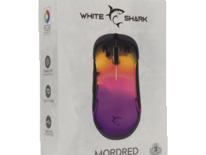 MIŠ GM-5017  WHITE SHARK MORDRED CRNI