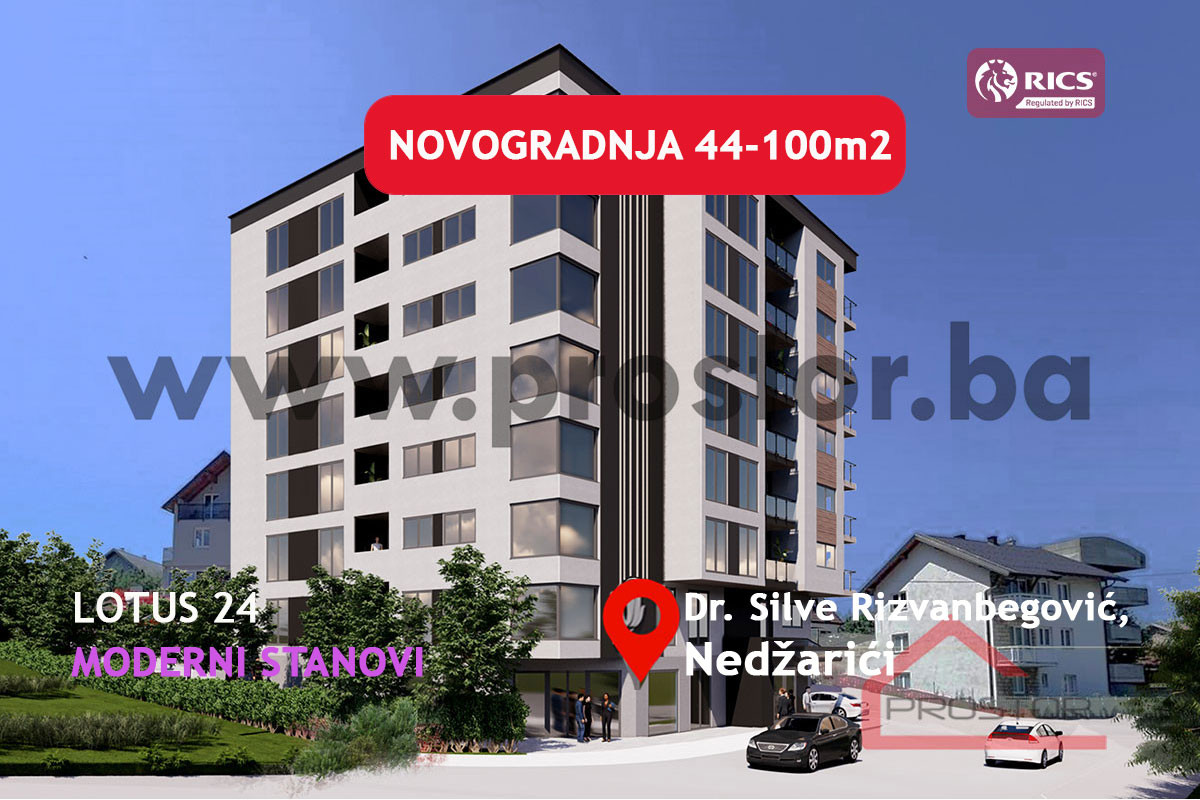 NOVOGRADNJA NEDŽARIĆI:Stan 44-71m2,popust do 5%