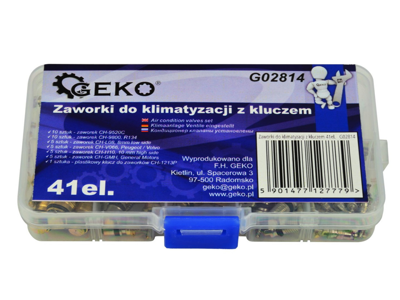 Set Ventila Za Auto Klimu A/C 41/1 G02814 GEKO