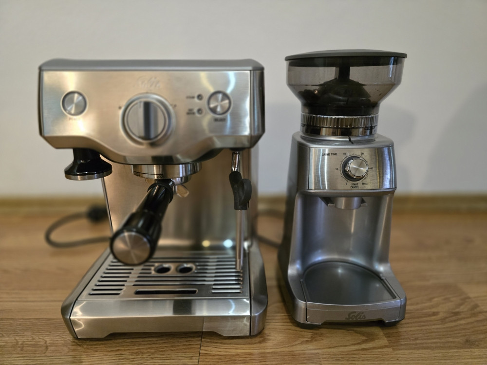 Solis Barista Perfect Pro type 118 + Solis Caffissim 1611 mlin za