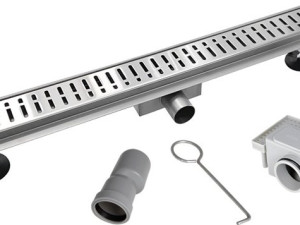 MEREO tuš kanalica inox 80x7 cm