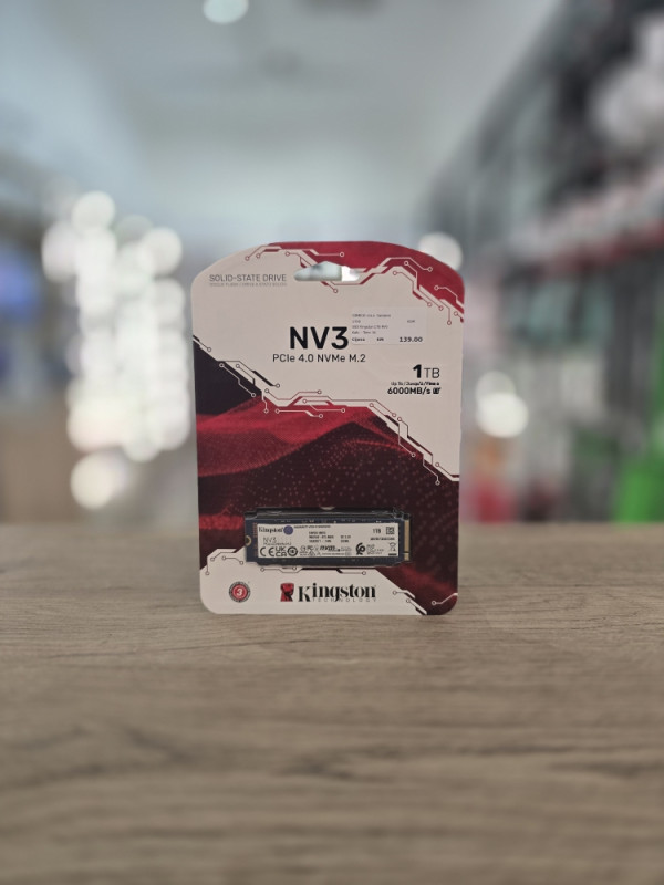 SSD Kingston 1TB NV3 PCIe 4.0 M.2 6000/4000