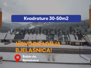 NOVOGRADNJA BJELAŠNICA!Dvosoban apartman,49m2