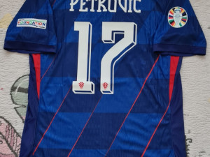PETKOVIĆ 17 dres HRVATSKA player verzija EURO 2024