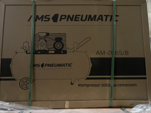 Kompresor 100l sa remenom AMS Pneumatic