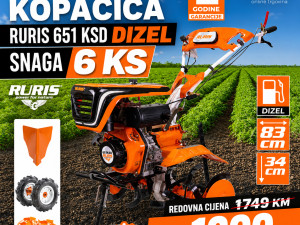 Ruris dizel kopačica freza 651KSD