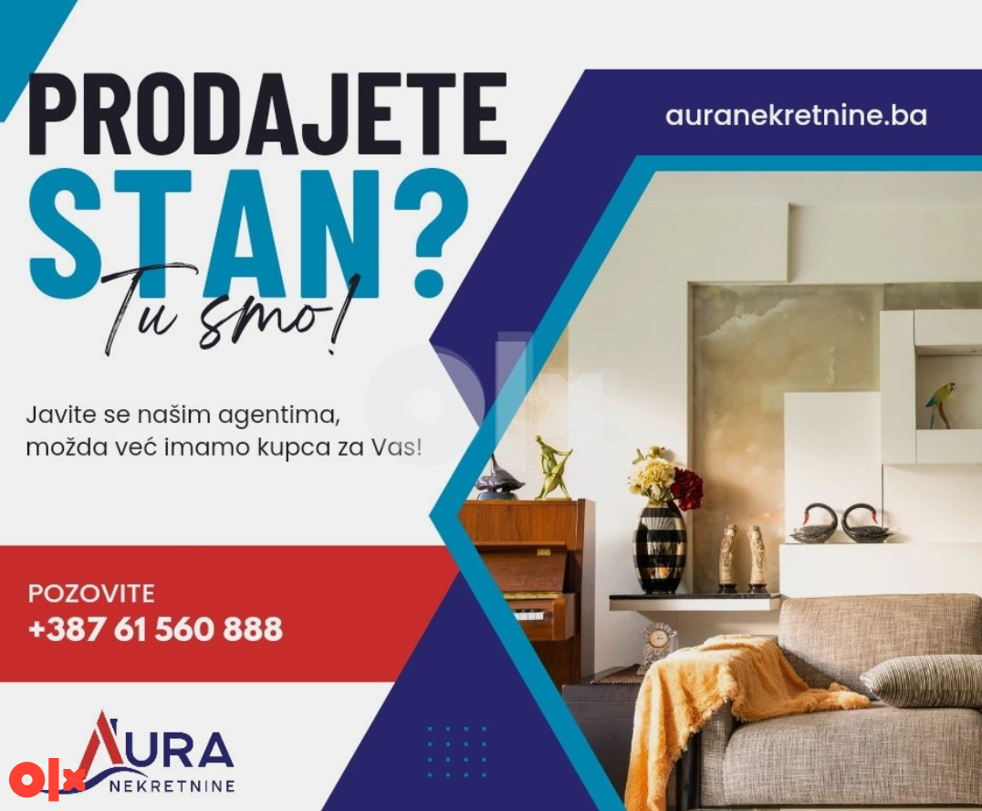 Dvosoban ili trosoban stan / Novo Sarajevo
