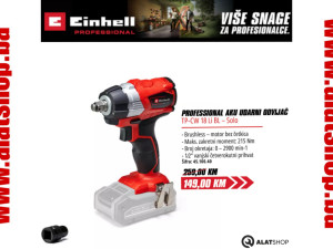 Einhell aku udarni odvijač Power X-Change TP-CW 18 Li BL  Solo