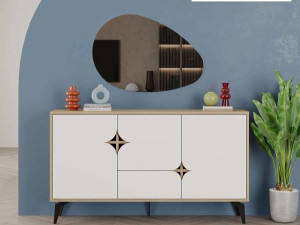 Komoda Spark sonomo-bijela