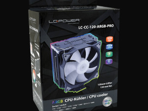 Cooler ARGB 180W TDP LC-Power