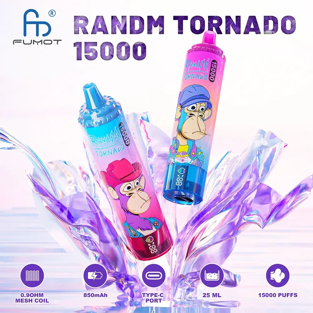Fumot RandM Tornado Vape 15000 - Električne cigarete