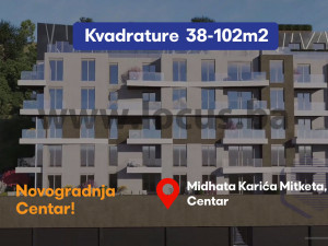 NOVOGRADNJA CENTAR! Trosoban stan s balkonom