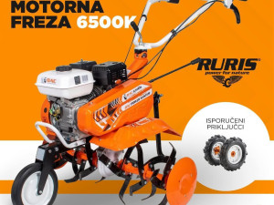 RURIS motorna kopacica kultivator freza DAC 6500K 7KS 830mm
