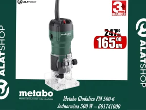 Metabo Glodalica FM 500-6 Jednoručna Za Rubove 500 W 601741000