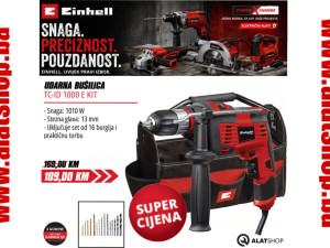 Einhell vibraciona bušilica TC-ID 1000 E Kit