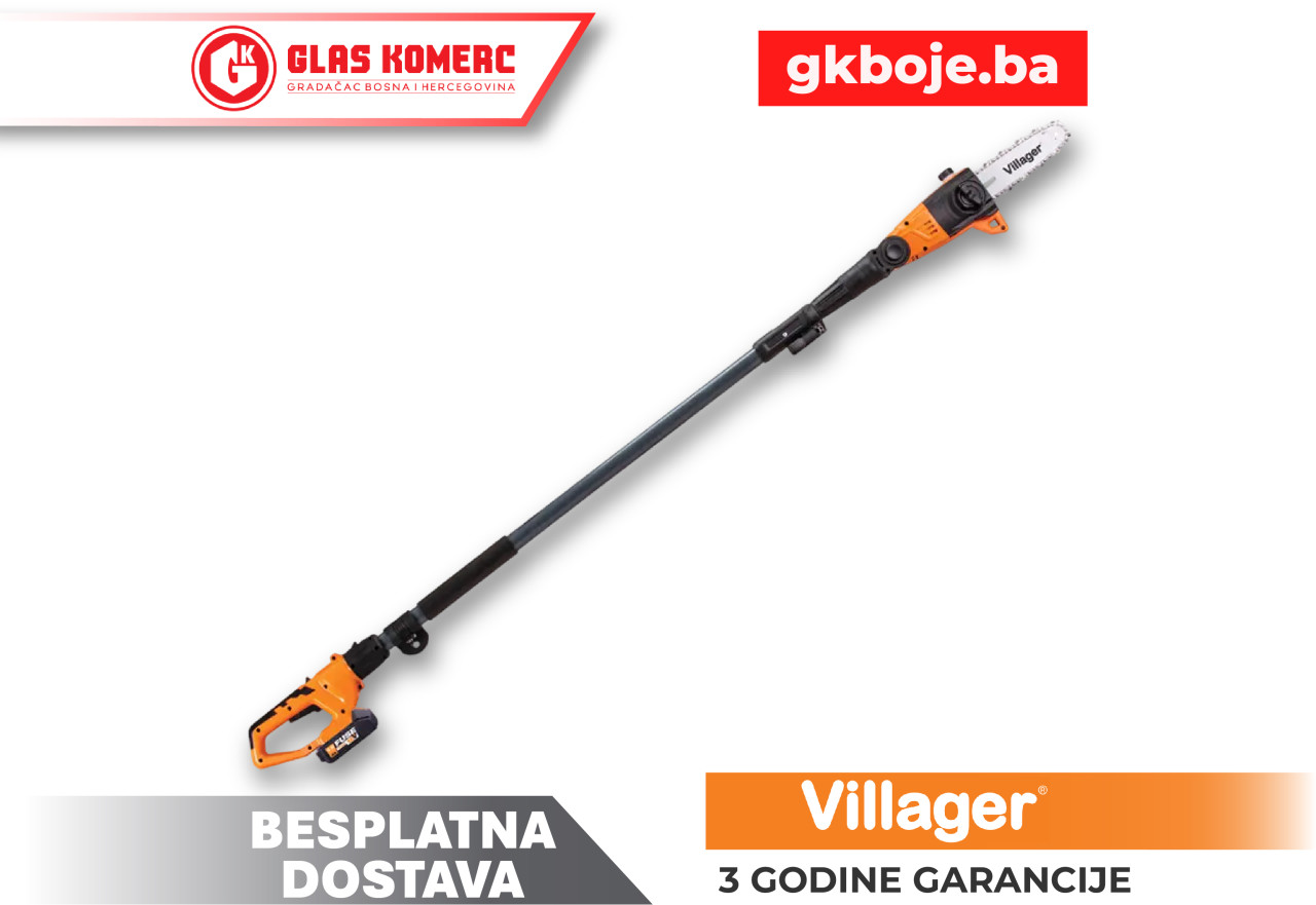VILLAGER Aku teleskopska pila za grane VCPS 0820 (Solo)