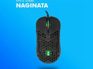 MIŠ White Shark NAGINATA Gaming