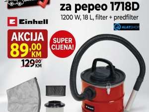 Einhell usisivač za pepeo TC-AV 1718 D 1200W