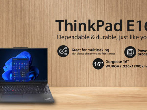 Laptop LENOVO ThinkPad E16 G1, i3-16GB-240GB
