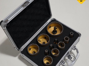 Profesionalne krune za keramiku, mermer i staklo 11 komada