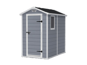 KETER Kućica za vrt sivo bijela MANOR