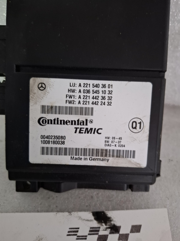 MODUL ELEKTRONIKA MERCEDES S W221 A2215403601