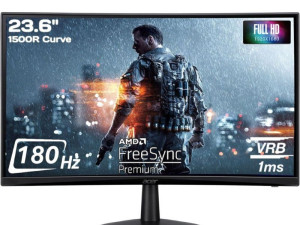 Gaming monitor zakrivljeni 24 Acer Nitro ED240Q S3 180Hz 24''