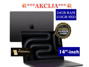 Apple MacBook Pro 14-inch M4 Pro 2024 24GB 512GB SSD AKCIJA