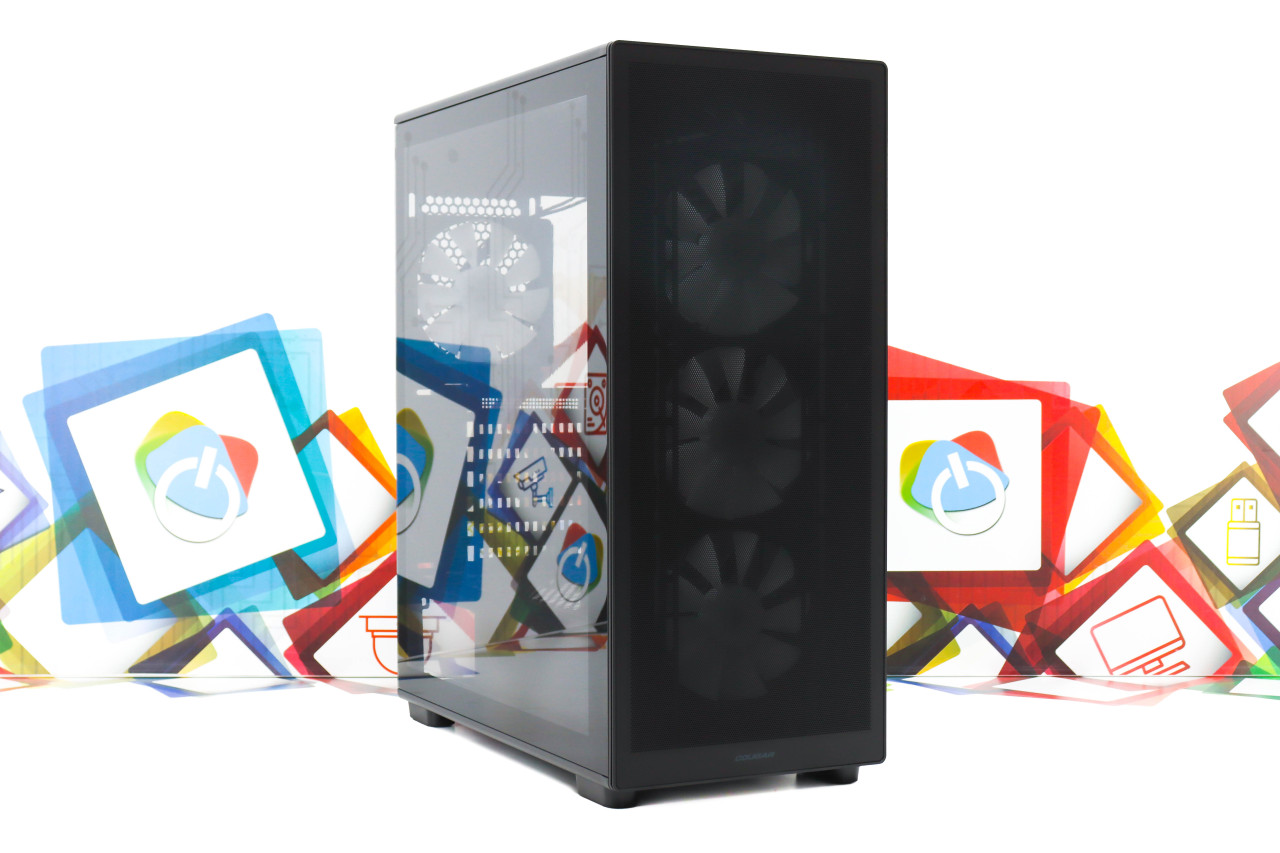 Kućište Cougar MX220 RGB Black MID tower DOPER