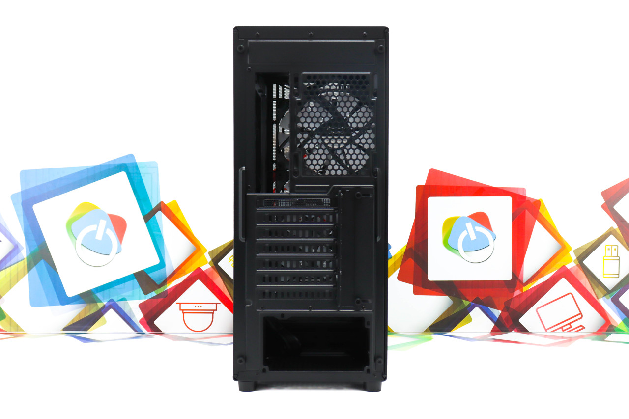 Kućište Cougar MX220 RGB Black MID tower DOPER