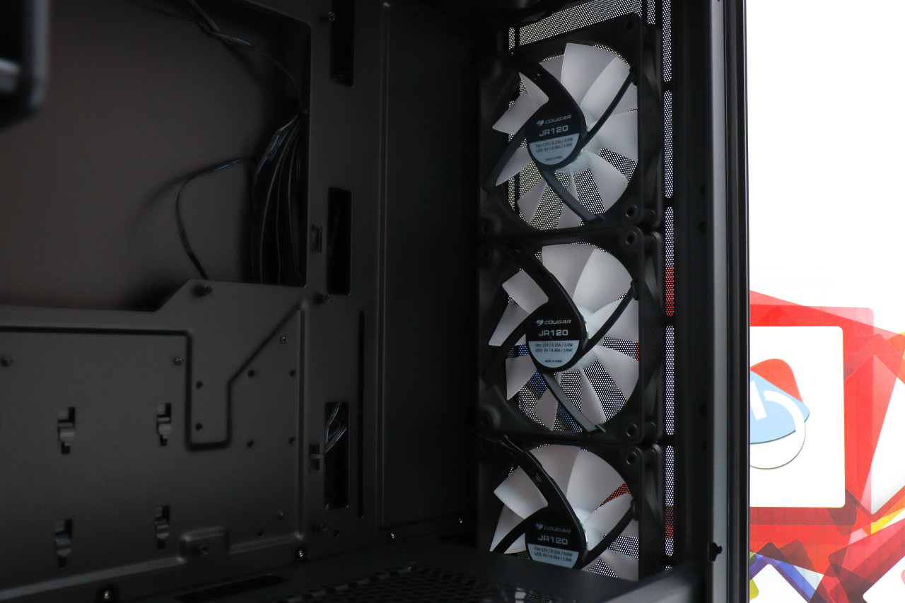 Kućište Cougar MX220 RGB Black MID tower DOPER
