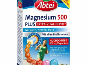 Abtei Magnesium 500 Plus vitalni kompleks, 42tabl