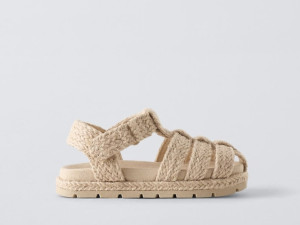 ZARA sandale od jute za djevojcice broj 23