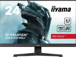 IIYAMA Monitor LED G2470HSU-B6 Fast IPS FHD 180Hz 0.2ms