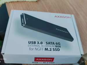 Externo kuciste za m.2 ssd i ssd 60gb