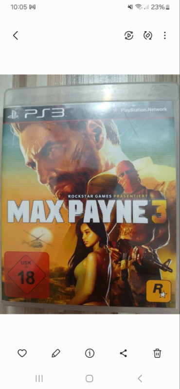MAX PAYNE 3 + SNIPER ELITE III PS3