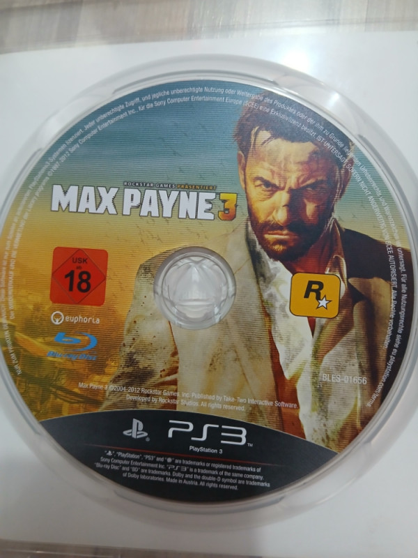 MAX PAYNE 3 + SNIPER ELITE III PS3