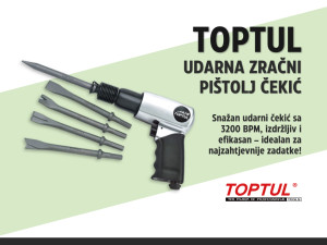 Udarni zračni pištolj čekić 3200BPM