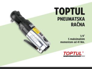 Pneumatska račna 1/4" 41Nm
