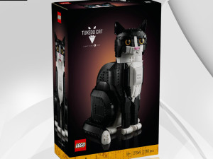 LEGO Ideas / Smoking Mačka (Tuxedo Cat)