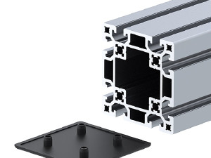 80x80 SLT10 Plastični poklopac za aluminijski profil CNC 3D