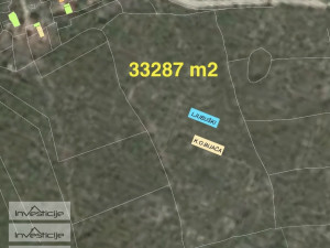 Atraktivno zemljište Ljubuški / 33287 m2 / GP Bijača