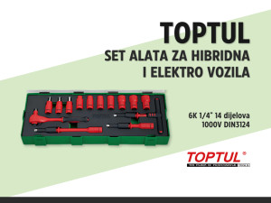 Alati za hibridna i elektro vozila TOPTUL (Set)