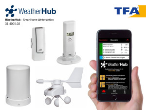Vremenska stanica WeatherHub SET, 31.4005.02